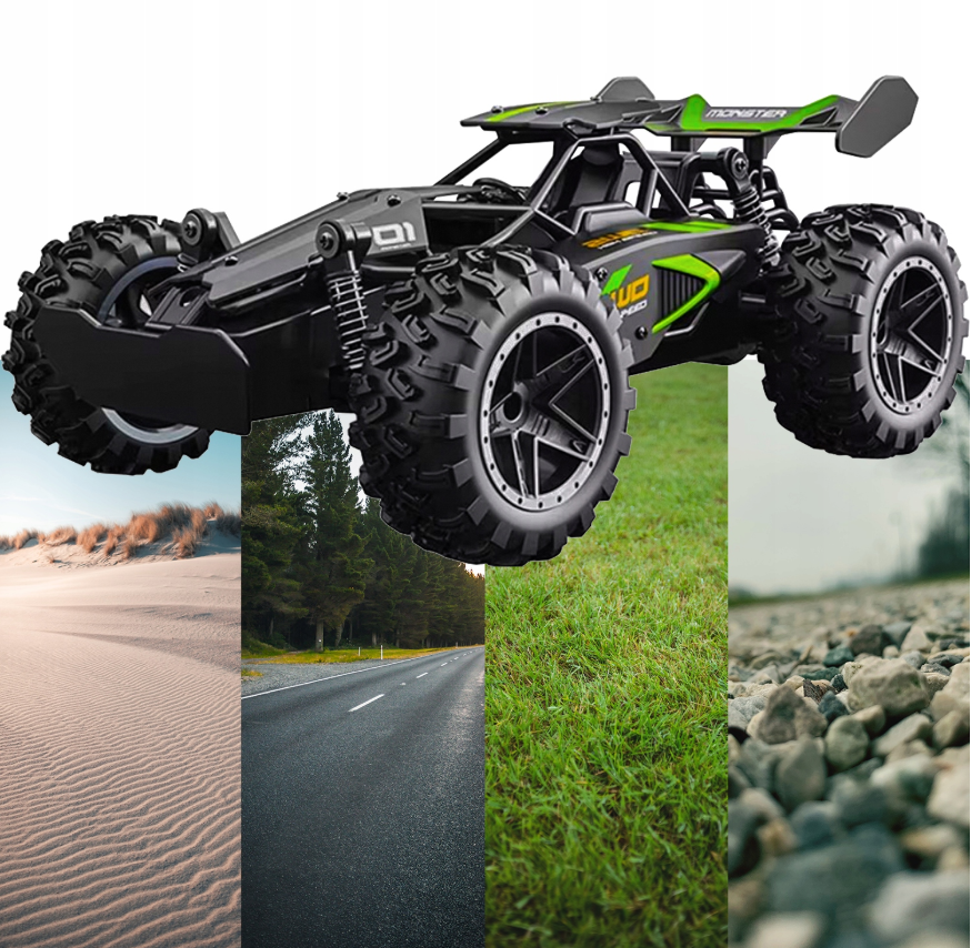 samochód terenowy sterowany zdalnie 